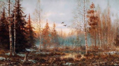 Время года - весна.