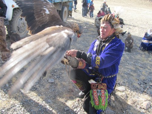 Забавы монгольских охотников