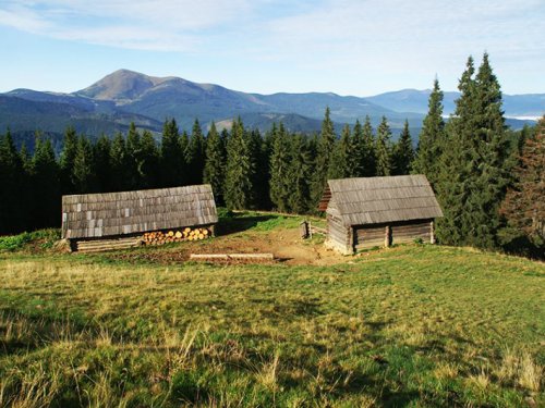 Горы и зимовья