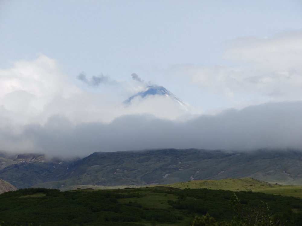 Ключевская сопка - самый высокий вулкан Евразии 4830 метров