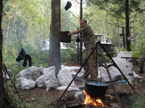 Отдых в тайге))))