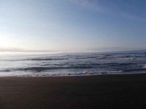 Утро на Халактырском пляже Камчатка июнь 2016