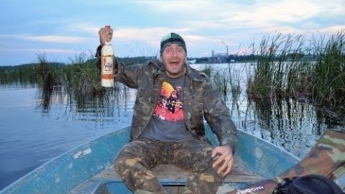 Чумовые рыбаки! Сборник приколов! C2H5OH в действии!