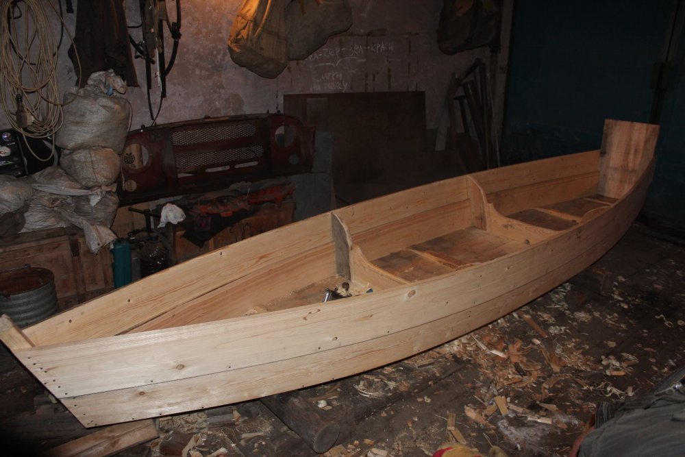 Собираем деревянную лодку своими руками
