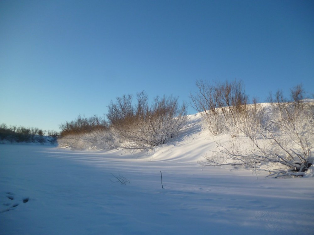 На реке