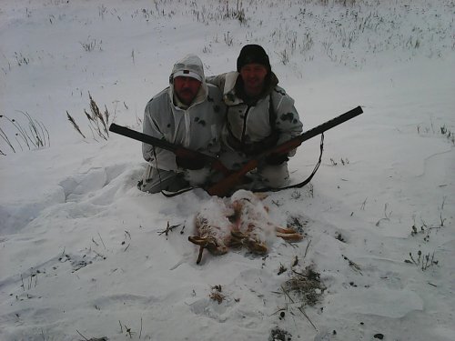 До обеда двух взяли.