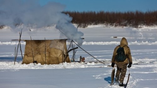 Одинокий промысел в далекой тайге! Жизнь за счет тайги!