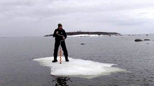 ТОП 5 Экстремальная рыбалка! Рыбаки на льдине