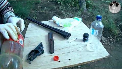 ИЖ-58 холодное воронение