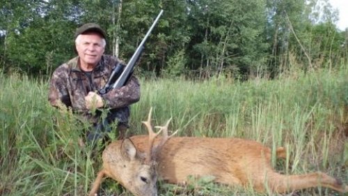 Охота на косулю в Беларуси. Hunting Roe Deer in Belarus 2017