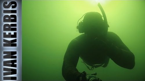 Зимний хариус Енисея.  Подводная охота в сибири 2016-2017