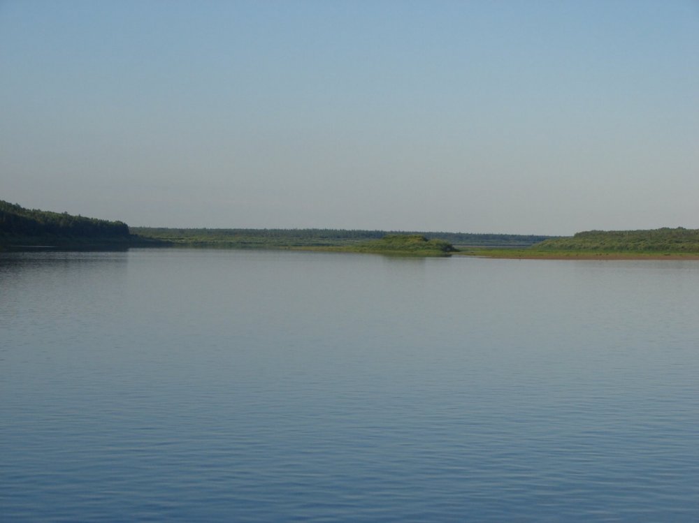 Р. Бахта Туруханский район
