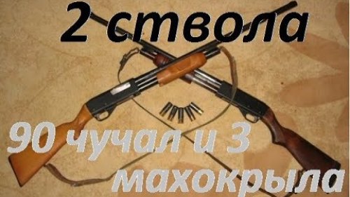 Два ствола. 90 чучал + 3 махокрыла