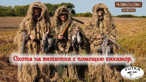 Охота на витютня с помощью кикимор.