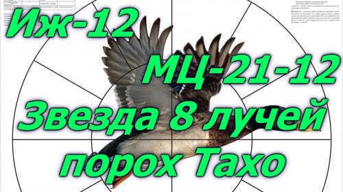 Иж-12, МЦ-21-12 навески пороха Тахо (Maxam) csb2 звезда 8 лучей