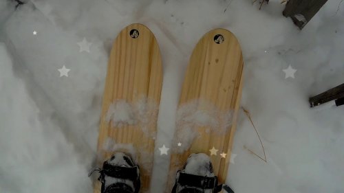 Охотничьи лыжи _  Мои новые лыжи - тест драйв!!!