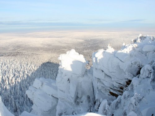 Зимний день.