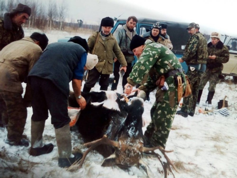 Охота в Кировской области.
