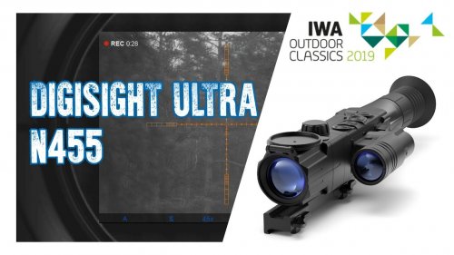 Обзор нового ночного прицела PULSAR DIGISIGHT ULTRA N455 на выставке IWA 2019