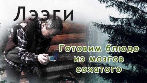 Полевая кухня. Готовим блюдо из мозгов сохатого. Соболиная желчь.
