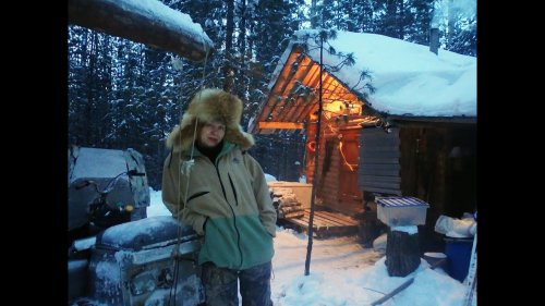 Впервые в охотничьем зимовье