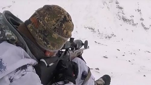 Охота на снежного барана в Якутии с Сергеем Пузанкевичам