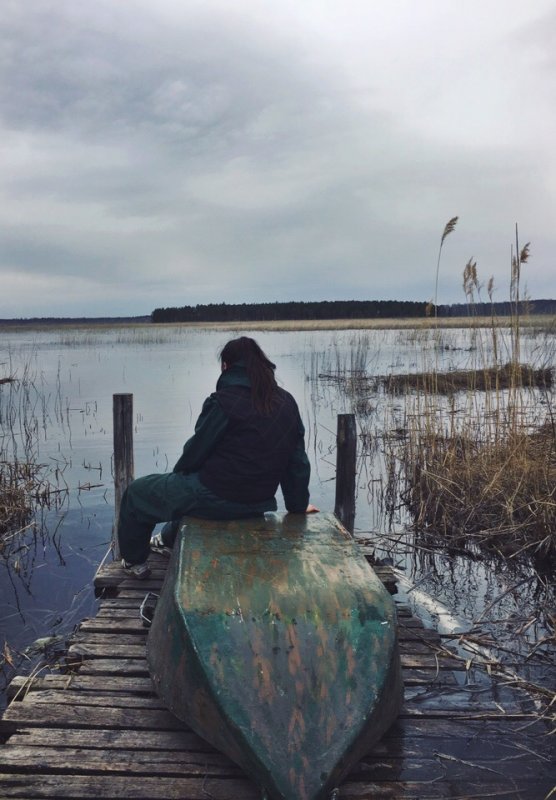 На озере