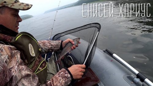 Енисей.  Хариус.  Рыбалка выходного дня.