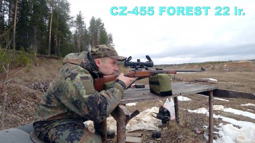 CZ-455 FOREST 22 lr. Стрельба сверхзвуком на 110 метров. Подобрали точный патрон.