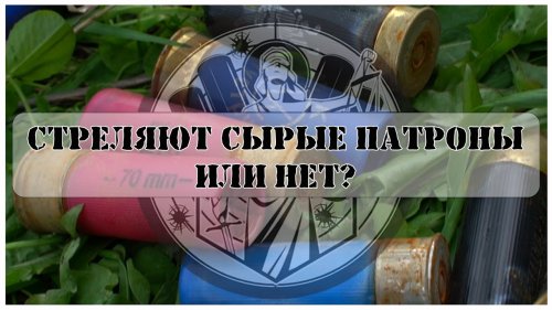 Какие патроны выбрать ? Стрельба сырыми патронами !!!