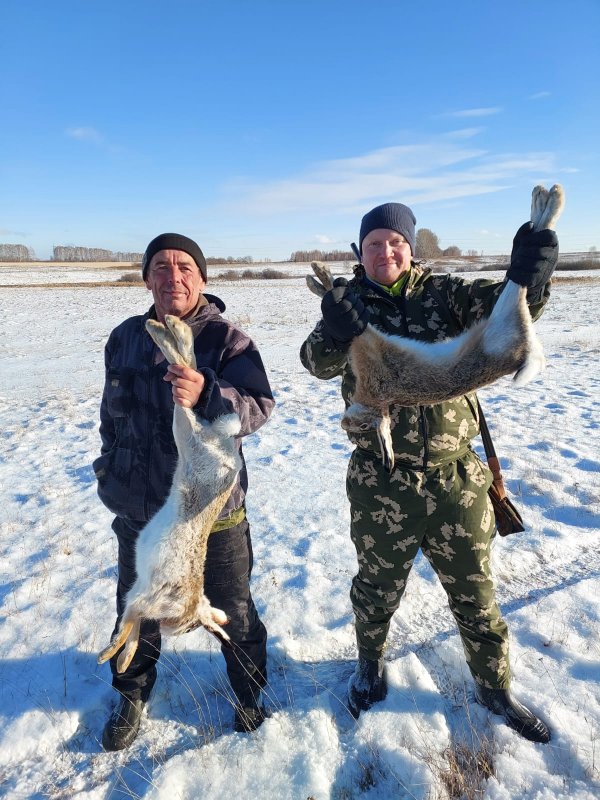 С трофеями!