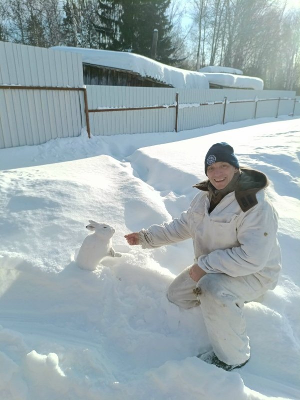 Первый заяц 2026 года, за сезон седьмой.