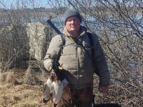 Открытие охоты с подсадной.