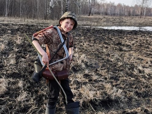 По весенней пахоте