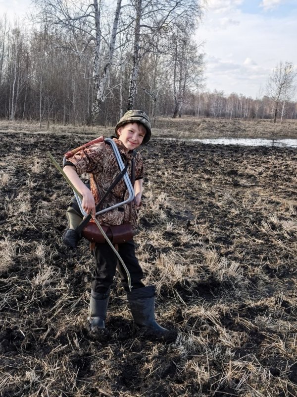 По весенней пахоте